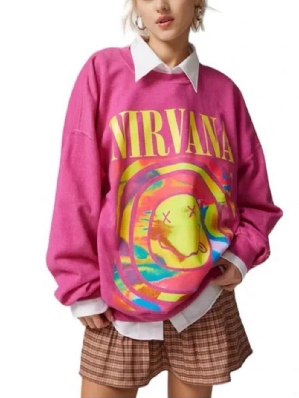 Urban Outfitters Nirvana Oversized Sweatshirt